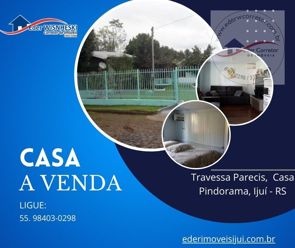 Casa à venda com 3 quartos, 1 suíte, 2 vagas e 158m² no Pindorama, Ijuí (RS) — foto 11 de 11