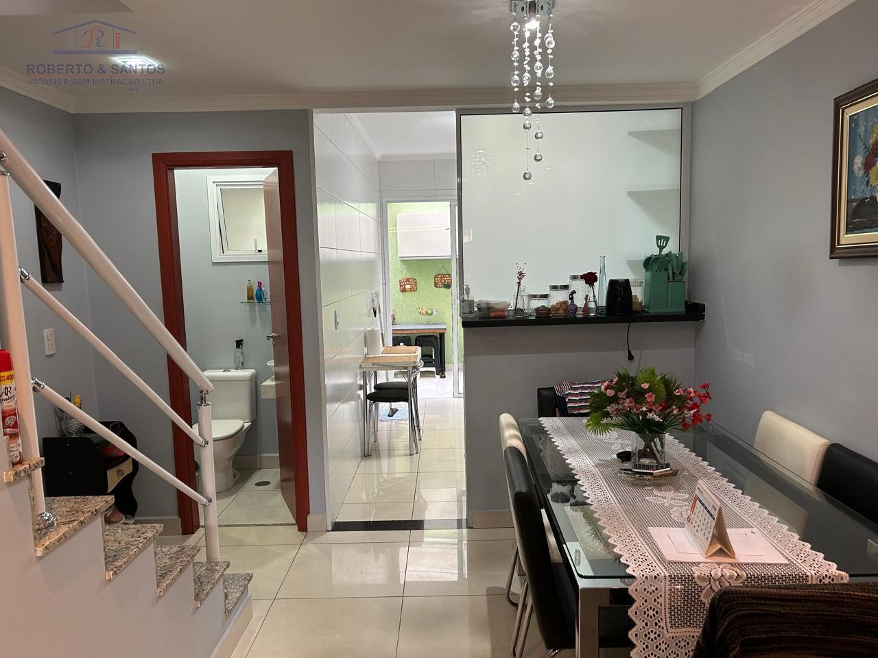 Vista da sala 