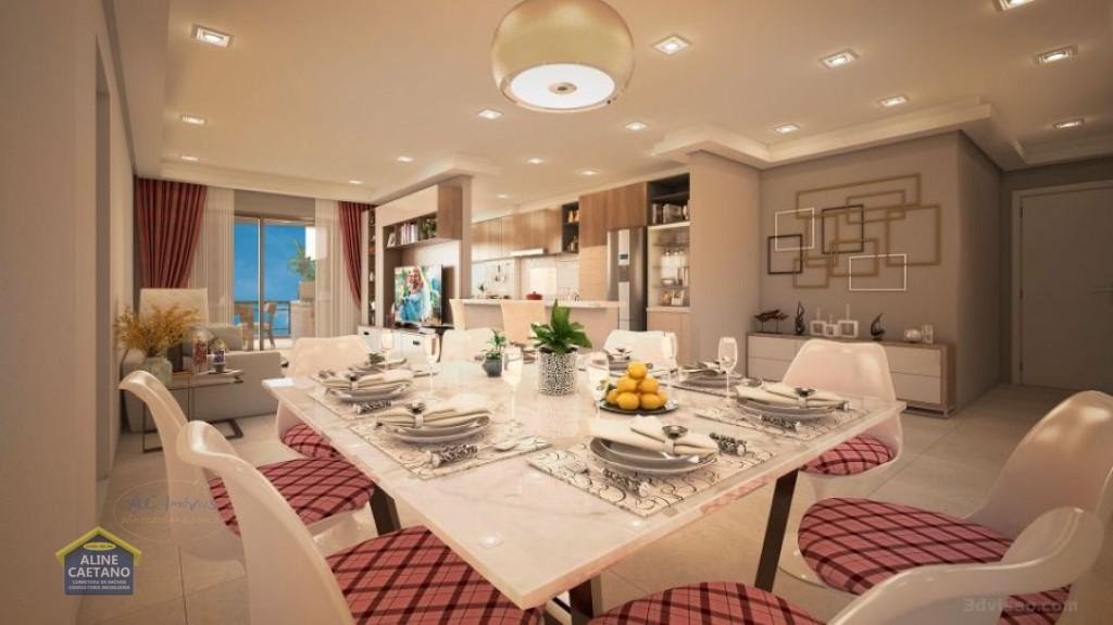 Apartamento à venda com 3 quartos, 1 suíte, 2 vagas e 128m² no Canto do Forte, Praia Grande (SP) — foto 10 de 30
