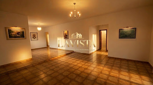Vista da sala e Lavabo