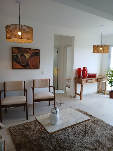 Apartamento 2 dormitórios mobiliado e decorado com  -  Santa Cruz do Sul