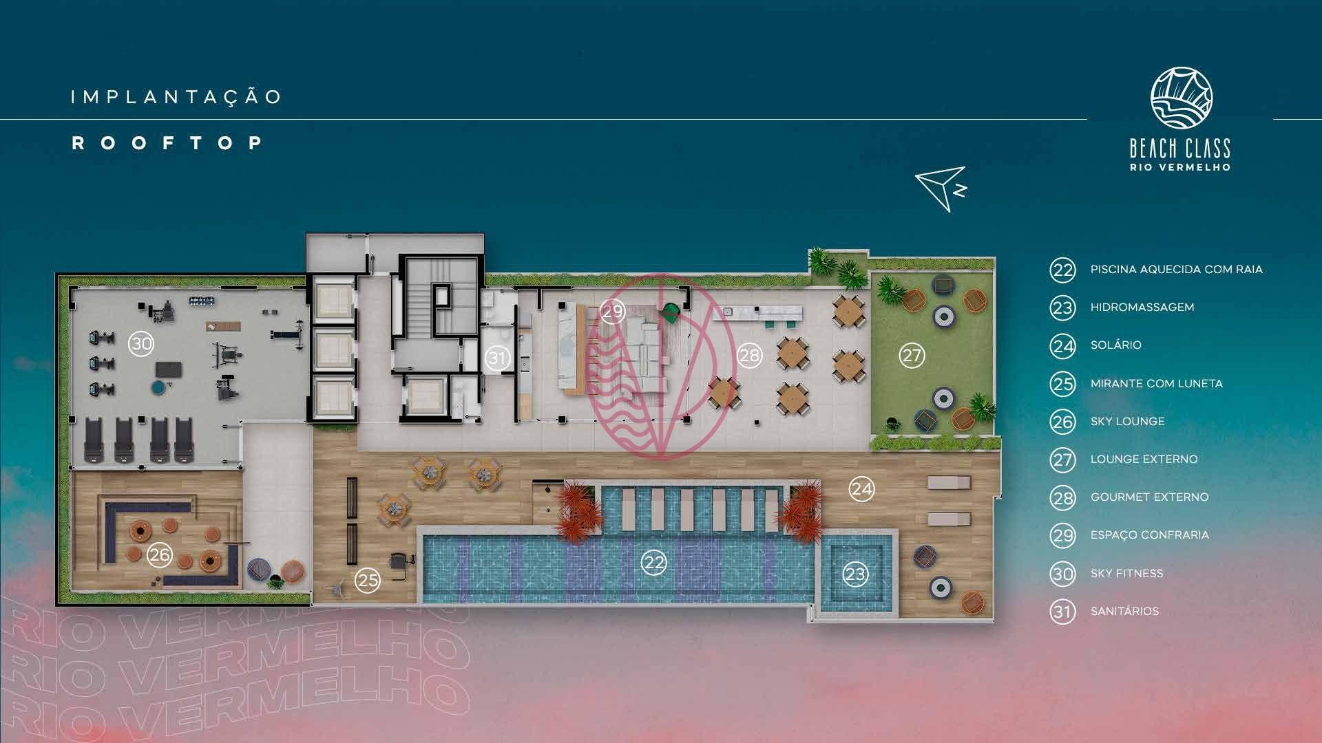 Apartamento à venda com 1 quarto, 1 suíte, 1 vaga e 26m² no Rio Vermelho, Salvador (BA) — foto 26 de 30