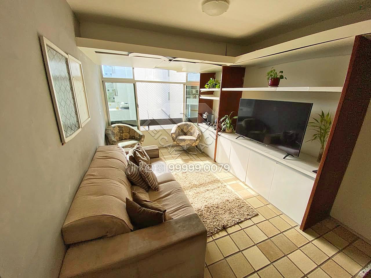 Apartamento à venda com 3 quartos, 3 banheiros, 1 vaga e 105m² no Tamarineira, Recife — foto principal