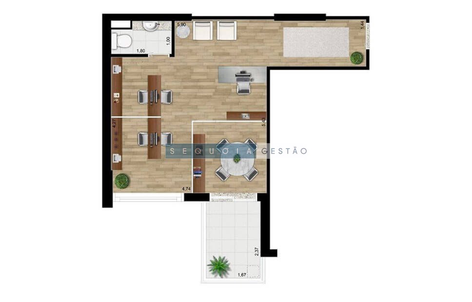Comercial à venda com 1 banheiro, 1 vaga e 40m² no Chácara Santo Antônio (zona Sul), São Paulo (SP) — foto 9 de 26